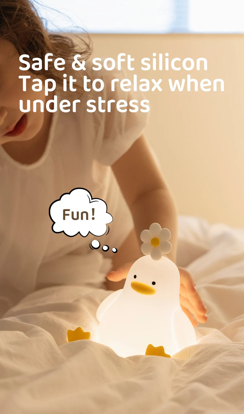Led Children Night Light Duckling