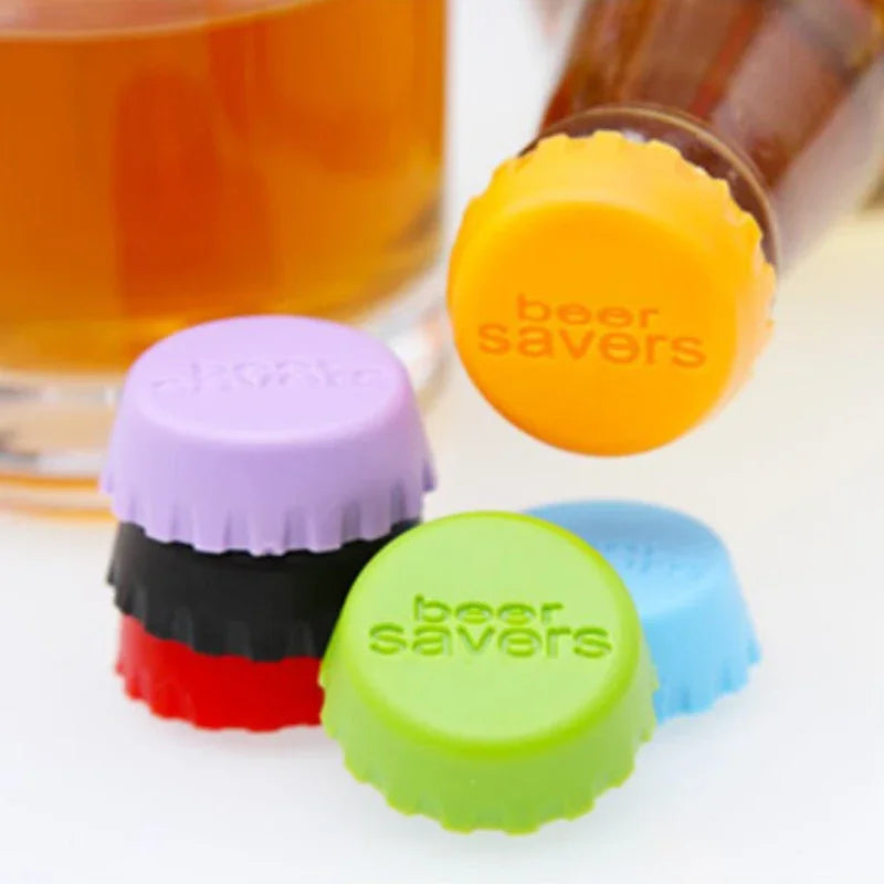 Candy Colors Silicone Bottle Caps
