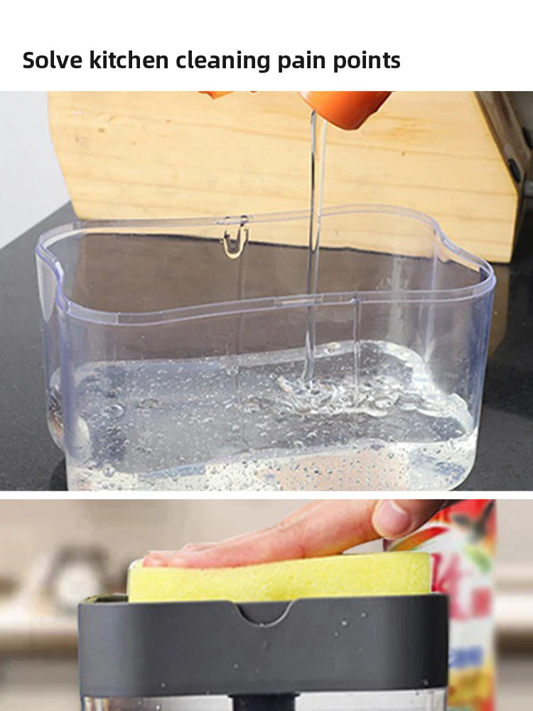 Kitchen Detergent Press Portable Soap
