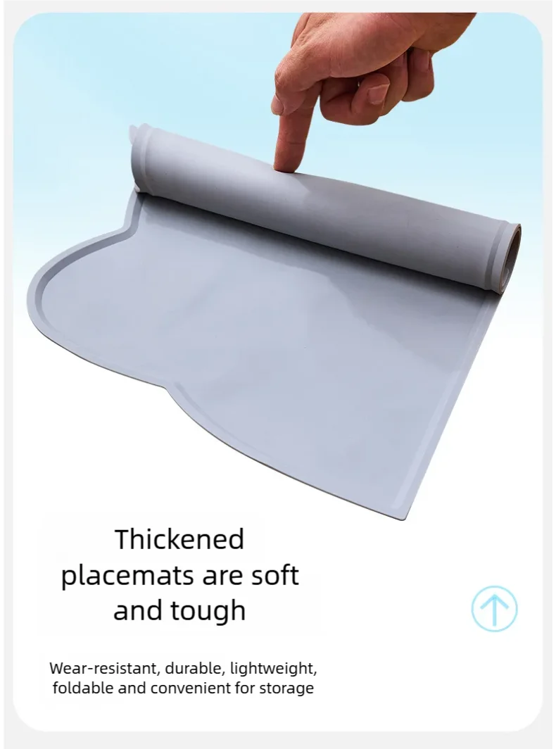 Pet silicone food mat waterproof