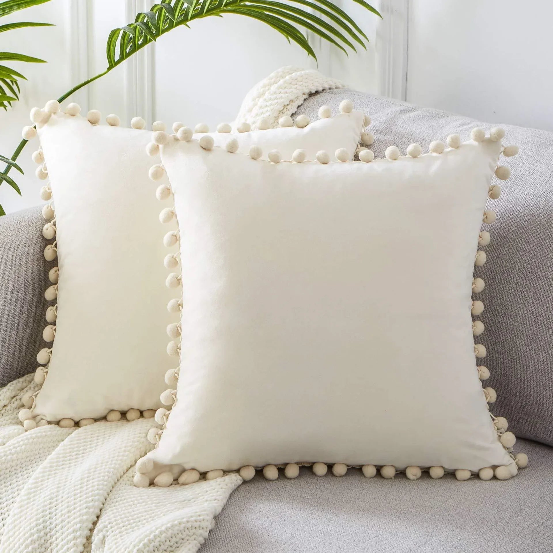 Soft Velvet Cushion Cover