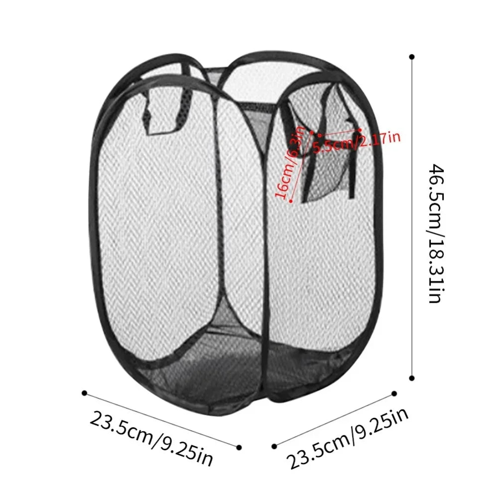 Portable Mesh Pop Up Laundry Hamper