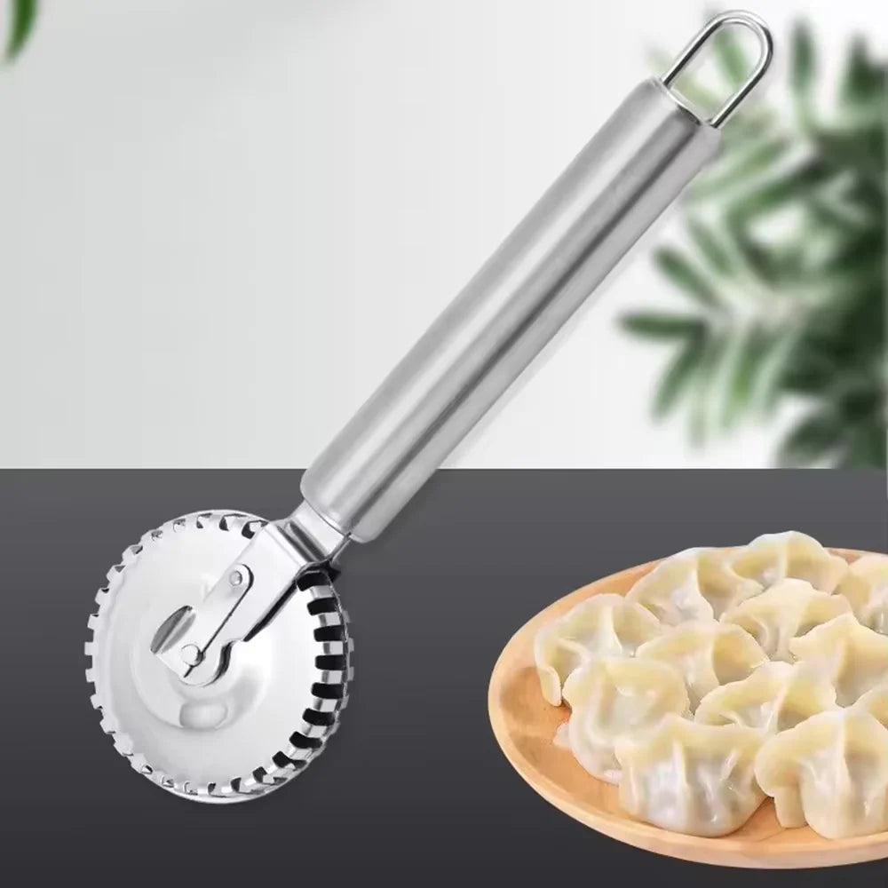 Stainless Steel Wheel Ravioli Cutter
