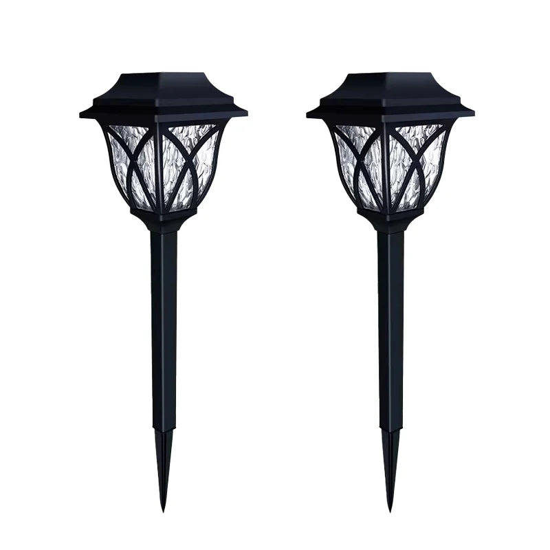 Outdoor Waterproof Garden- 2pcs LED Solar