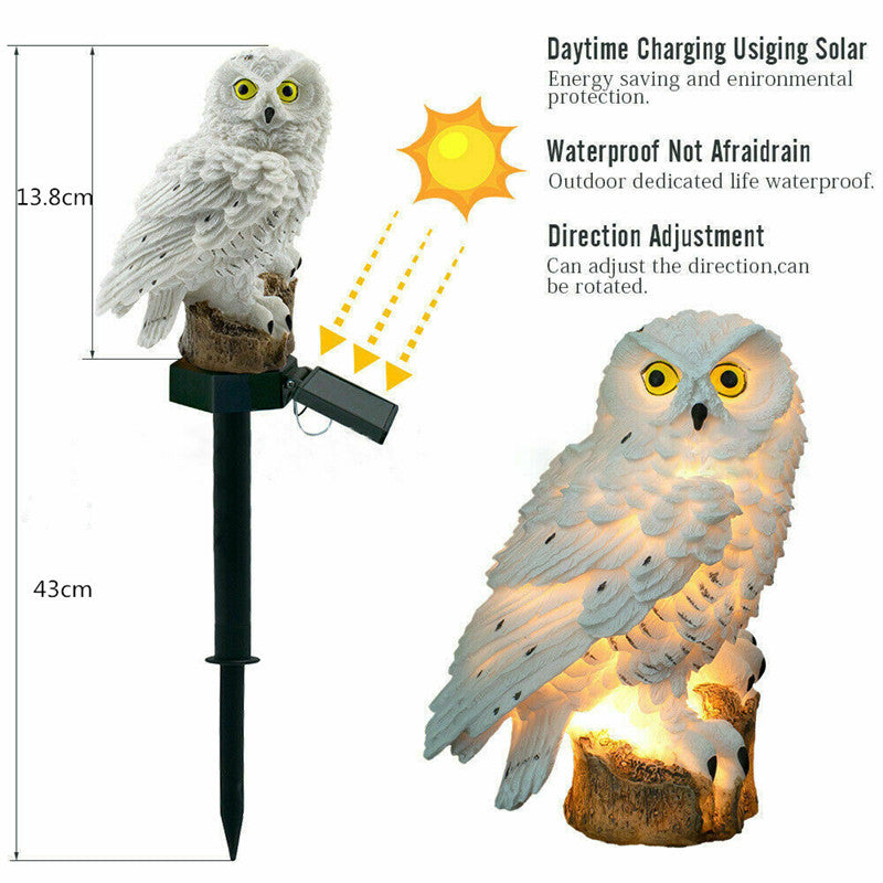 Owl Animal Solar Garden Lights