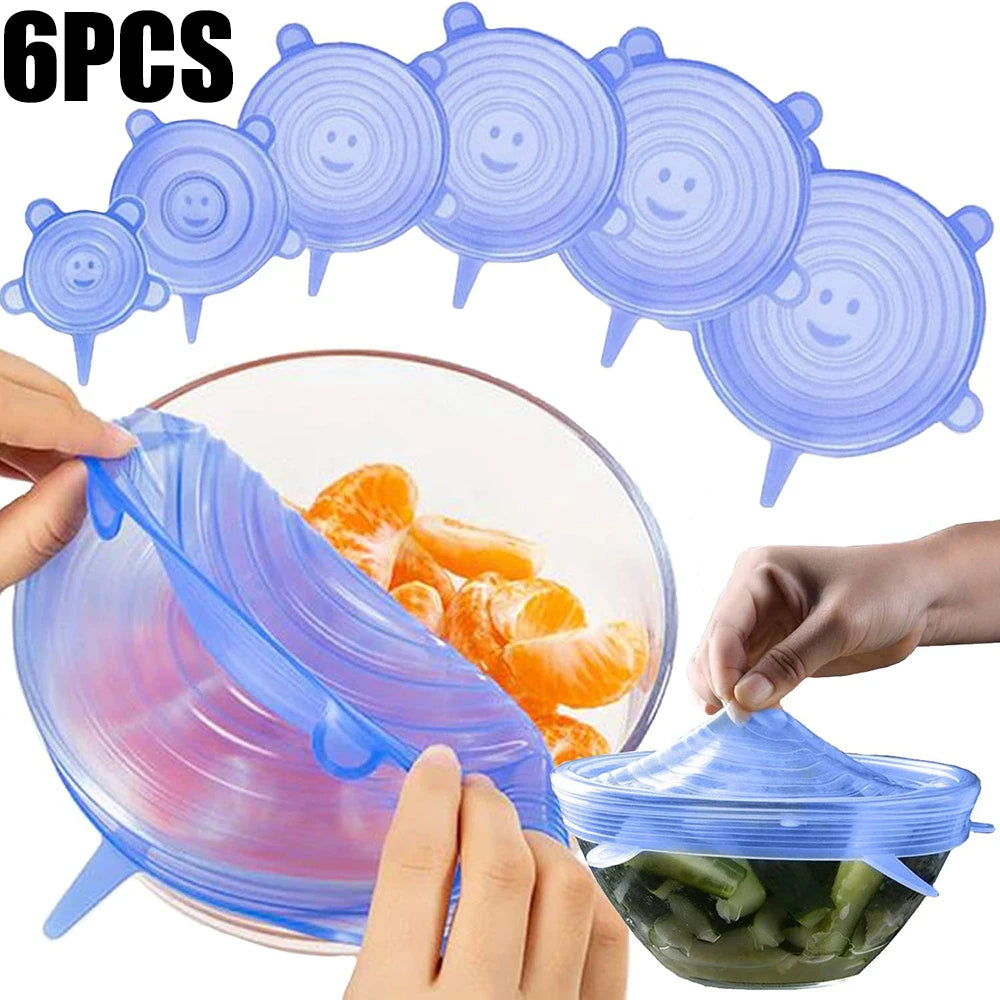 Food Grade Silicone Preservation Cover Reusable