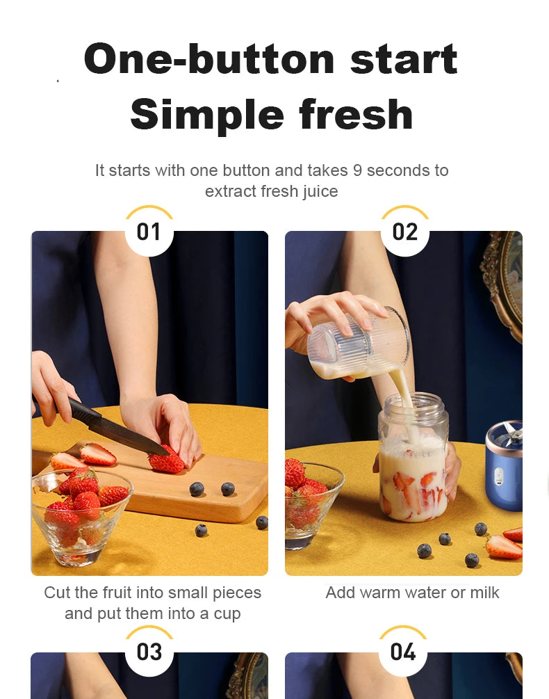 Household Fruit Juicer Cup