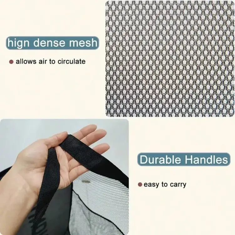 Portable Mesh Pop Up Laundry Hamper