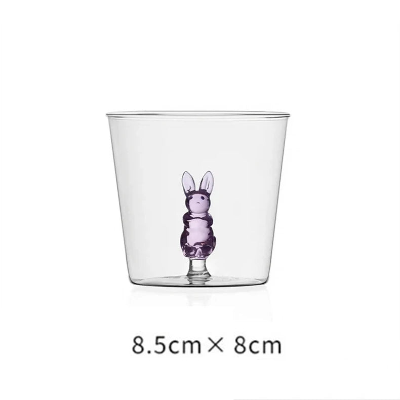 3D Creative Handmade Bubble Glass Cup