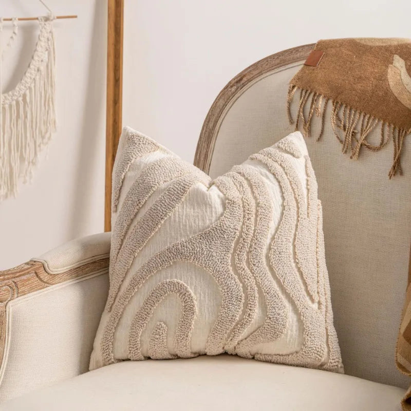 Modern Loop Yarn Pillow Covers