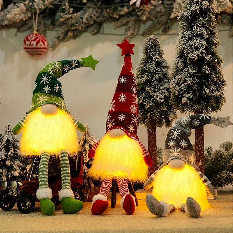 Christmas Faceless Doll