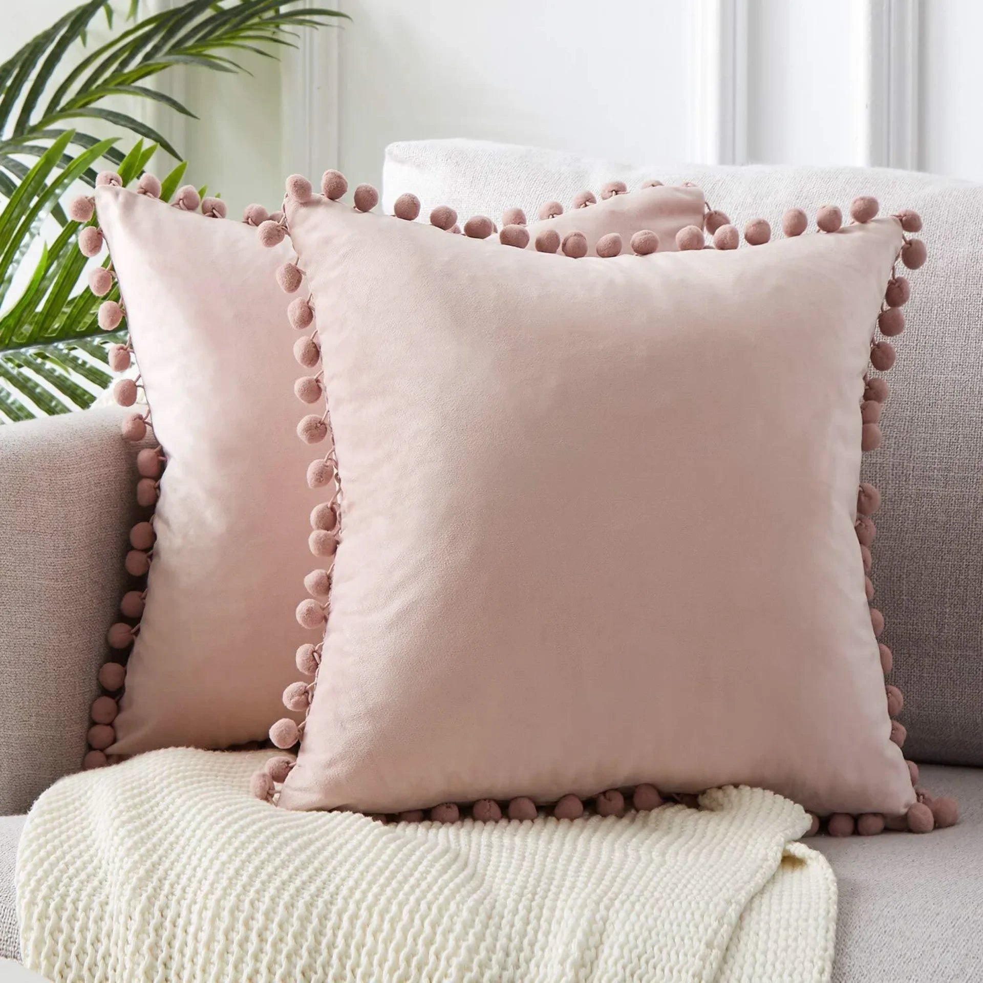 Soft Velvet Cushion Cover