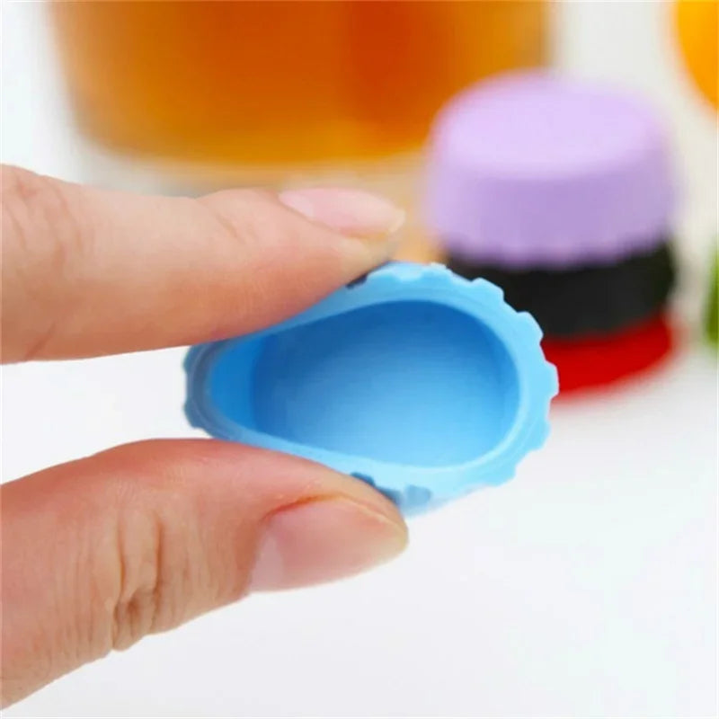 Candy Colors Silicone Bottle Caps