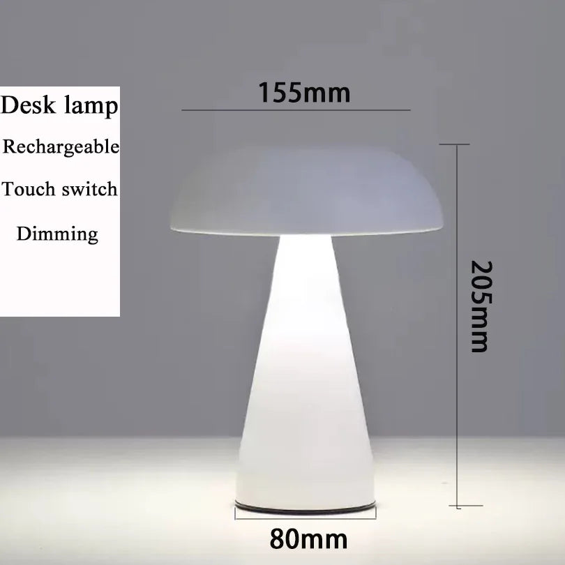 LED Table Lamp -Retro Mushroom