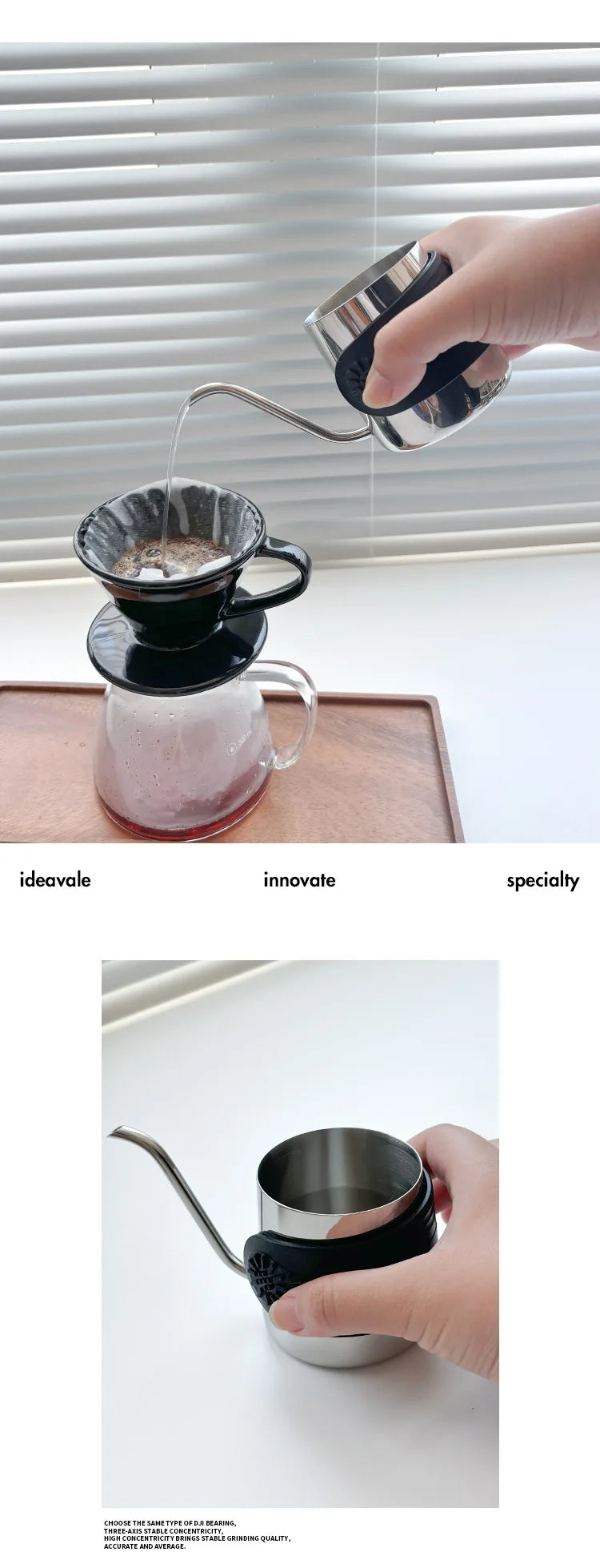 304 Stainless Steel Drip Bag Coffee Utensils