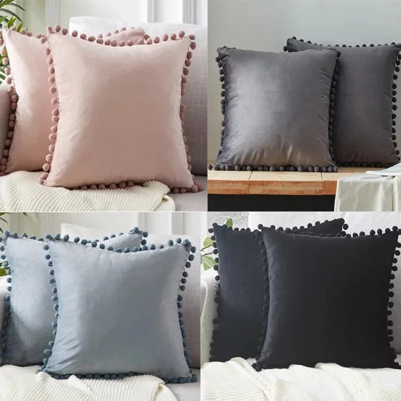 Soft Velvet Cushion Cover