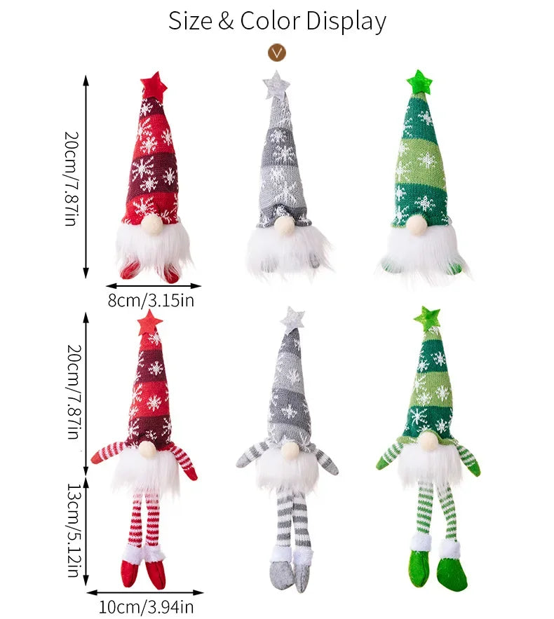 Christmas Faceless Doll