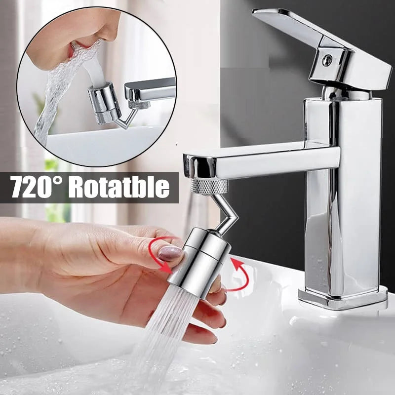 720 Degree Universal Tap Aerator Splash-proof