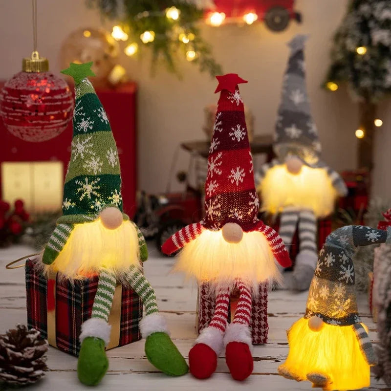 Christmas Faceless Doll
