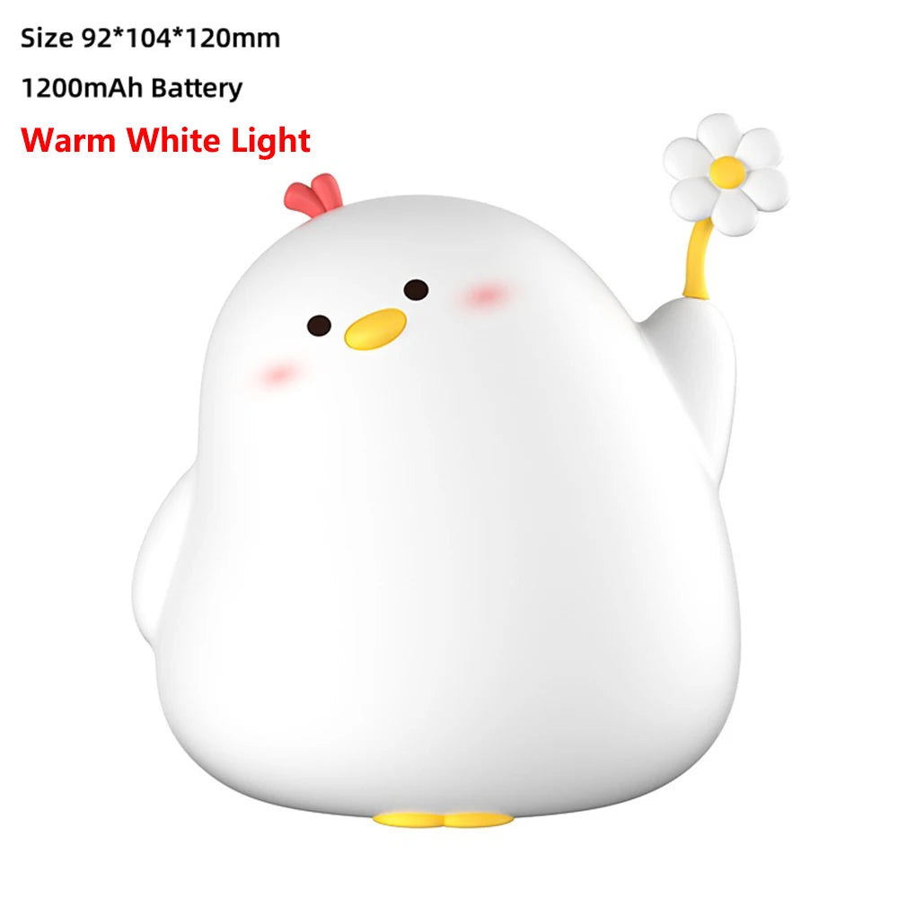Led Children Night Light Duckling