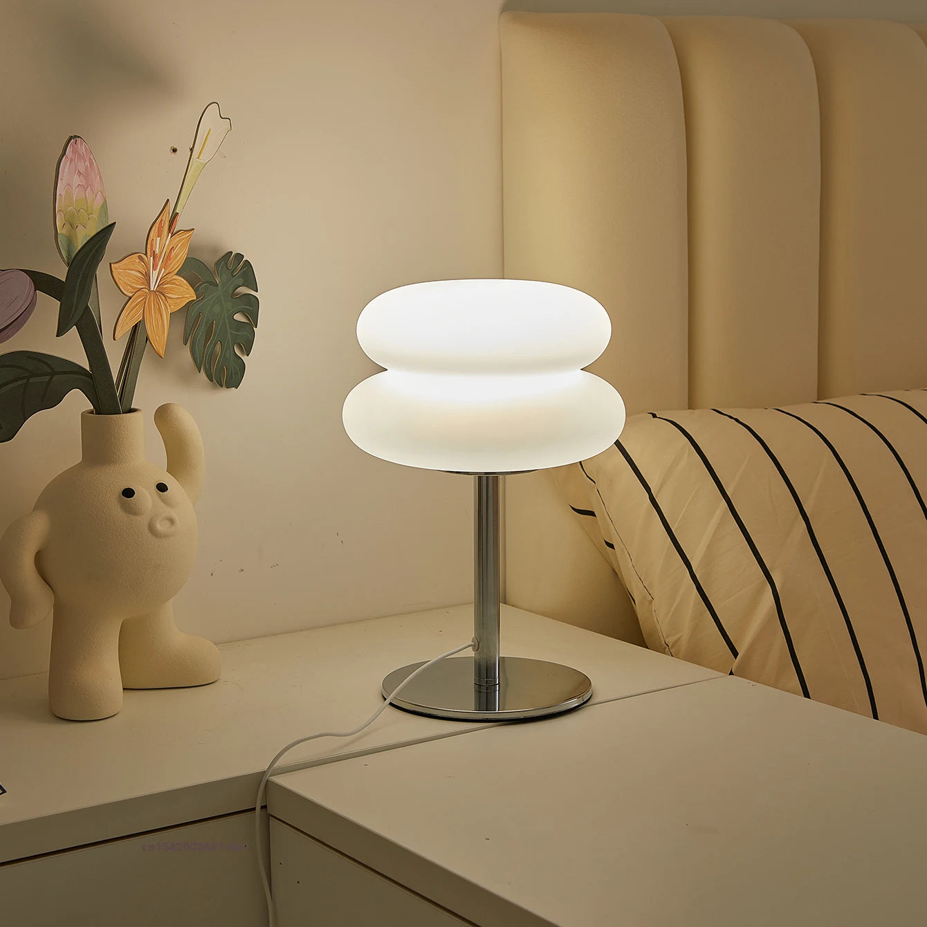 Bauhaus plastic table lamp