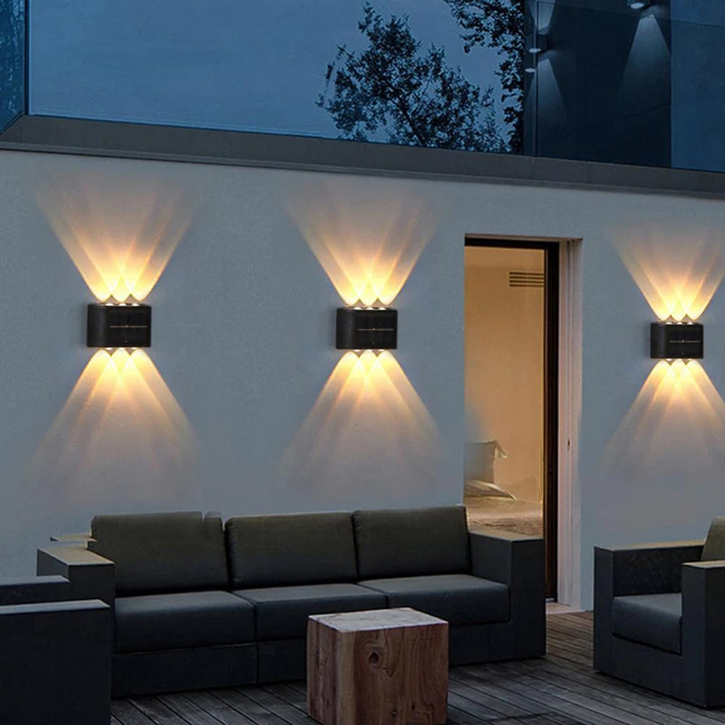 Outdoor Up And Down Atmosphere Wall Lamp