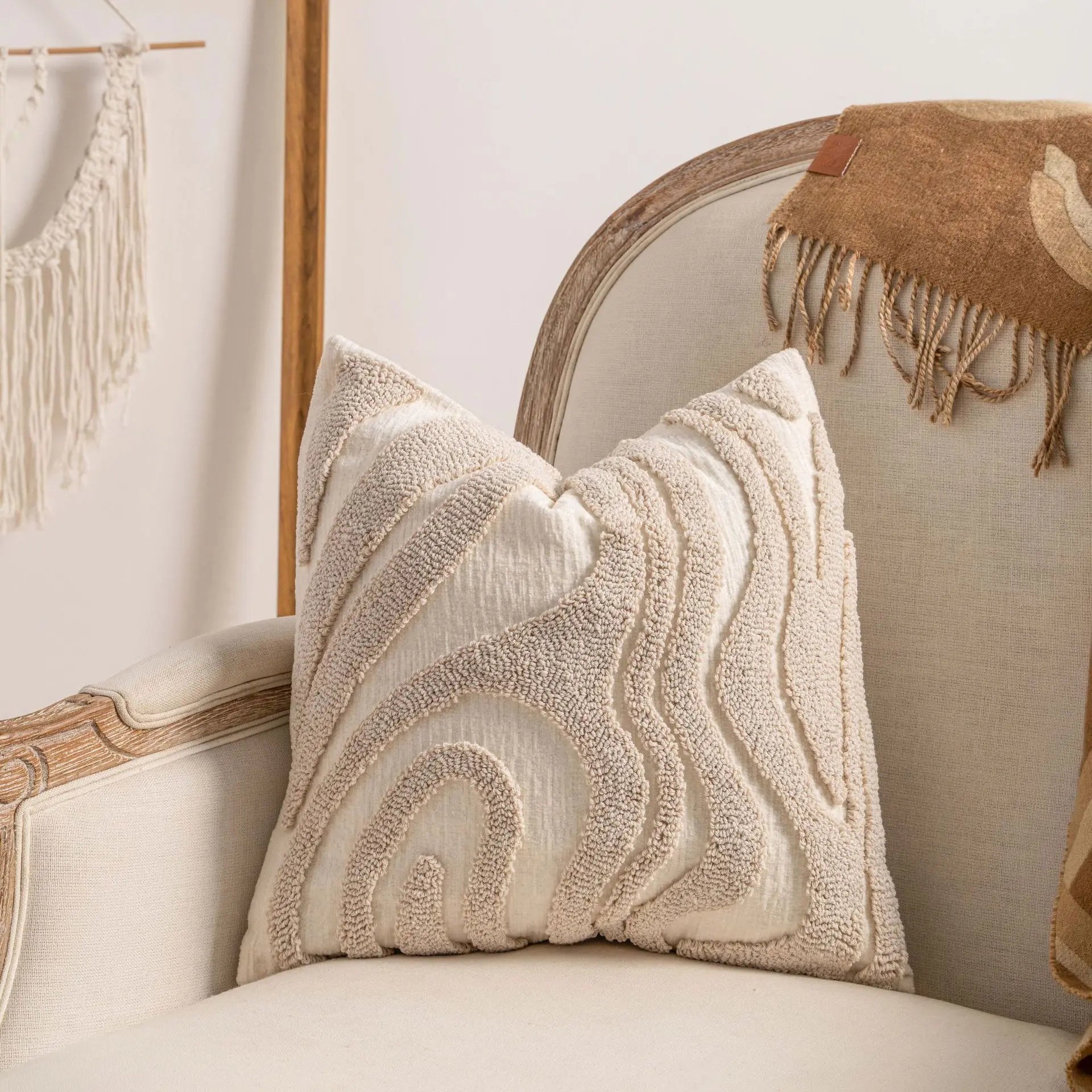 Modern Loop Yarn Pillow Covers