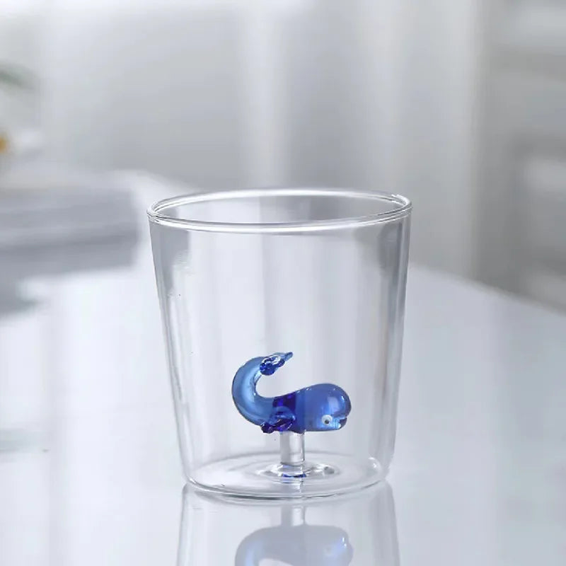3D Creative Handmade Bubble Glass Cup