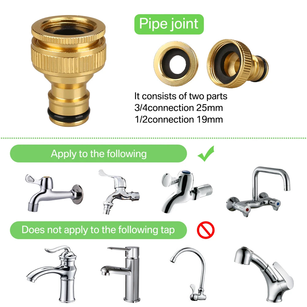 Double Metal Garden Water Hose Expandable