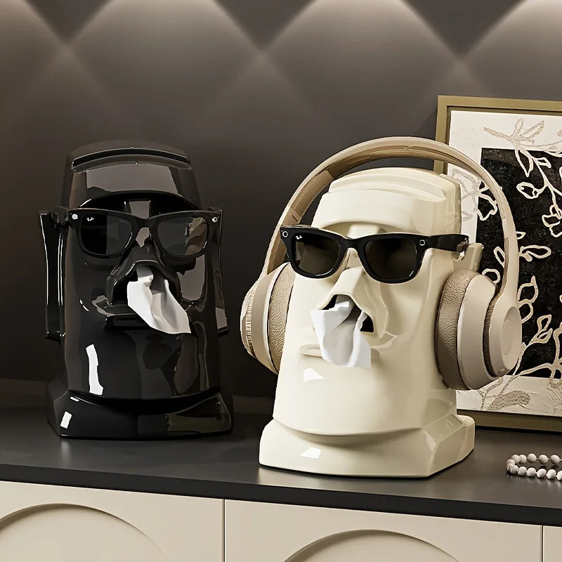 Creative Stone Figure Paper Towel