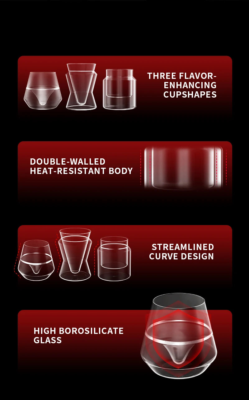 Double Walled Coffee Cup 130-160ml