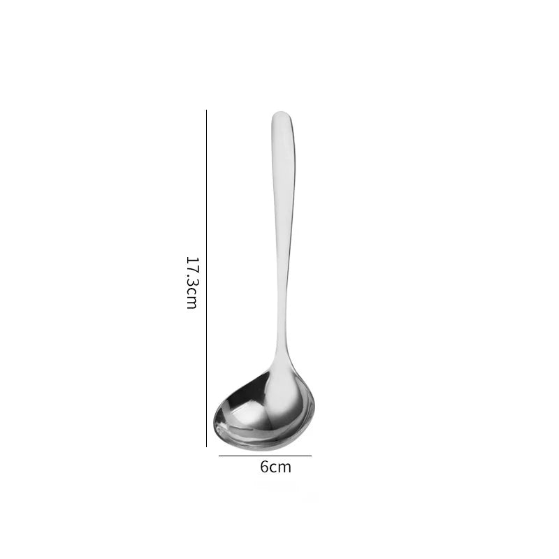 304 Stainless Steel Spoon with Thickened Handle