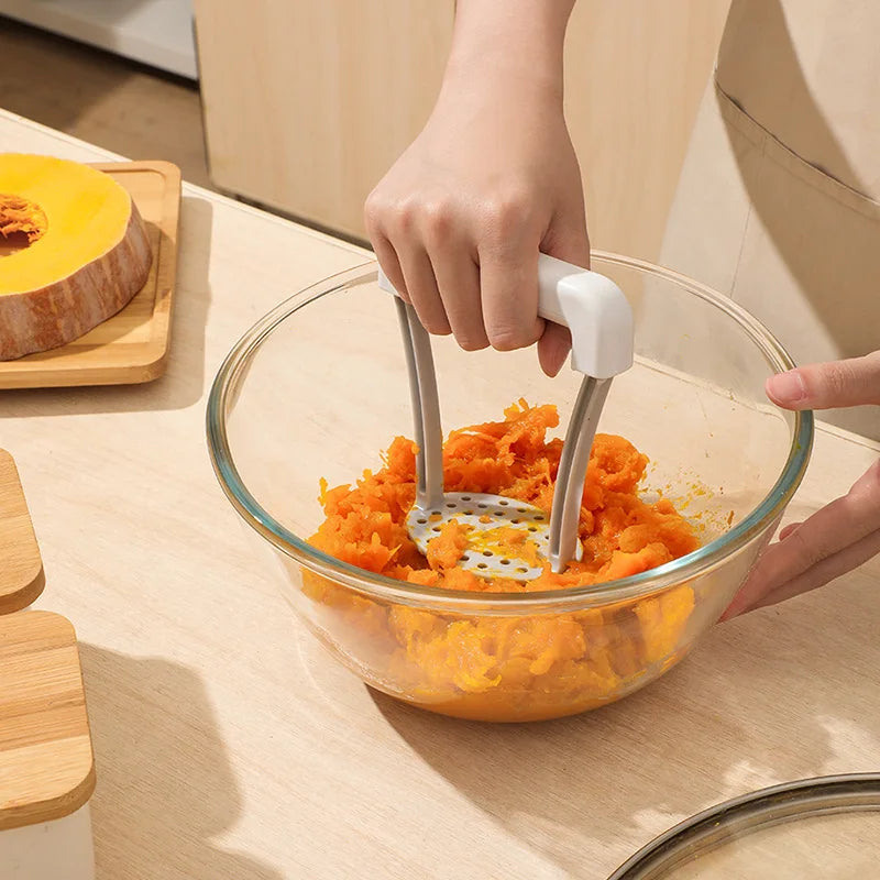 Vegetable Masher With Non-Slip Handle