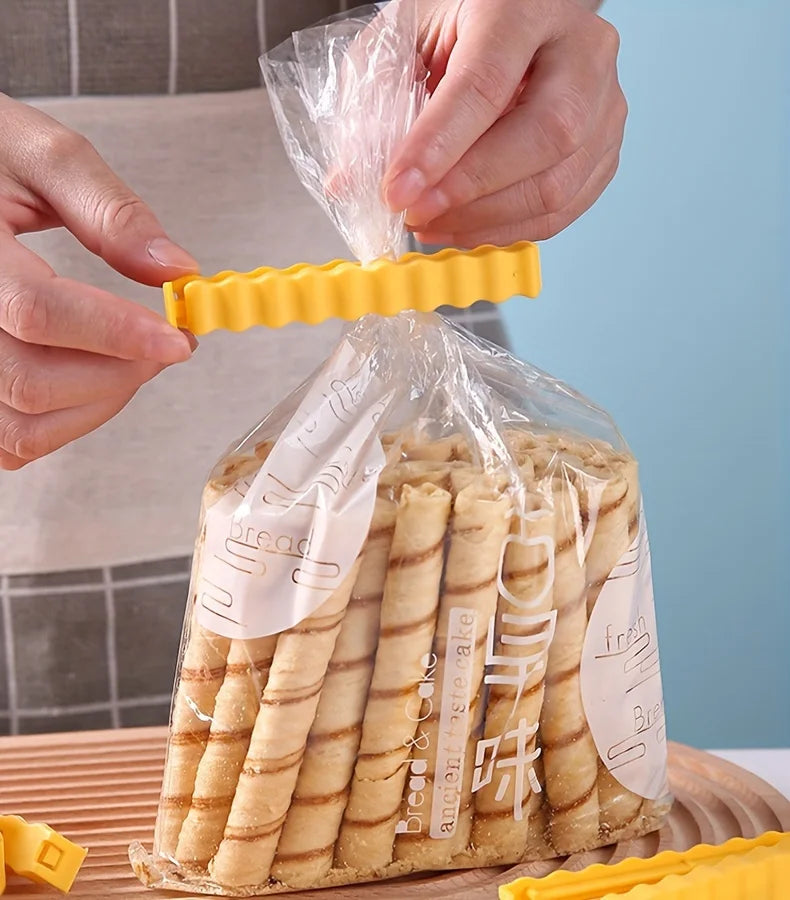 12PCS French Fry Shaped Sealing Clip - For Snack Sealin