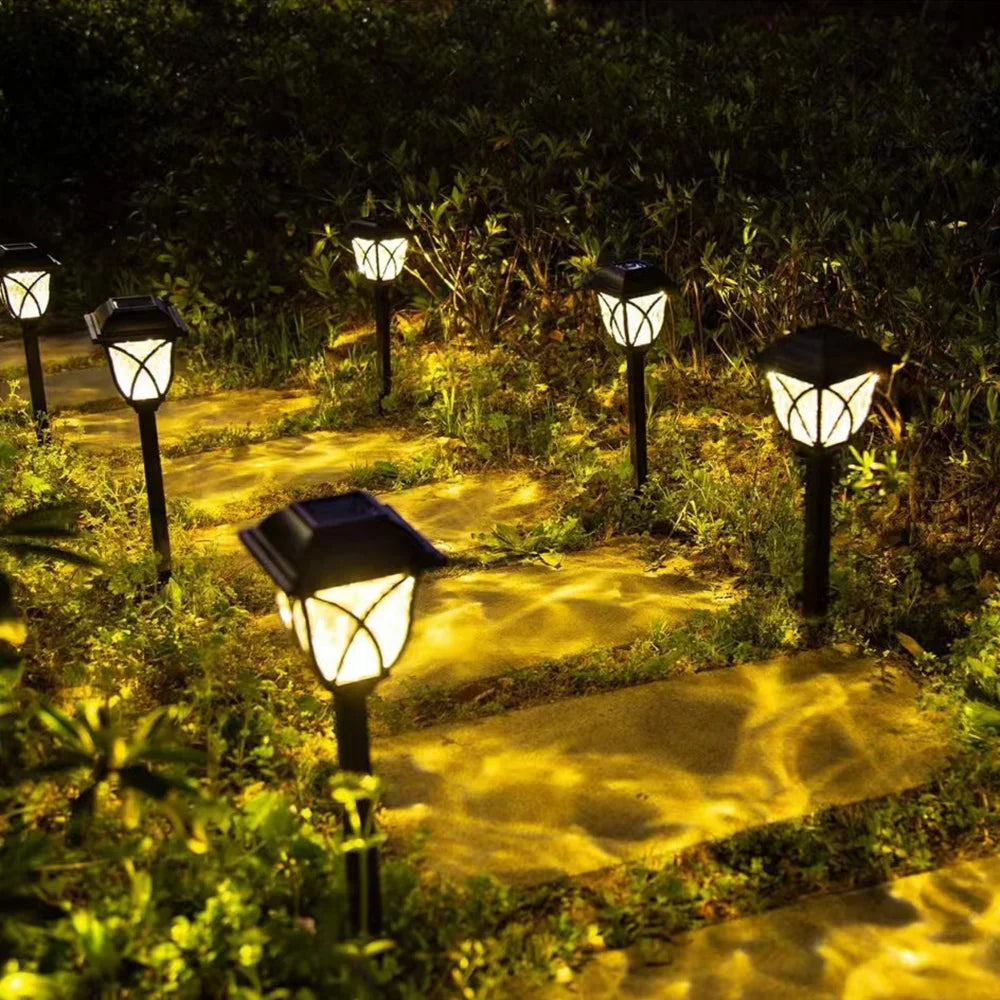 Outdoor Waterproof Garden- 2pcs LED Solar