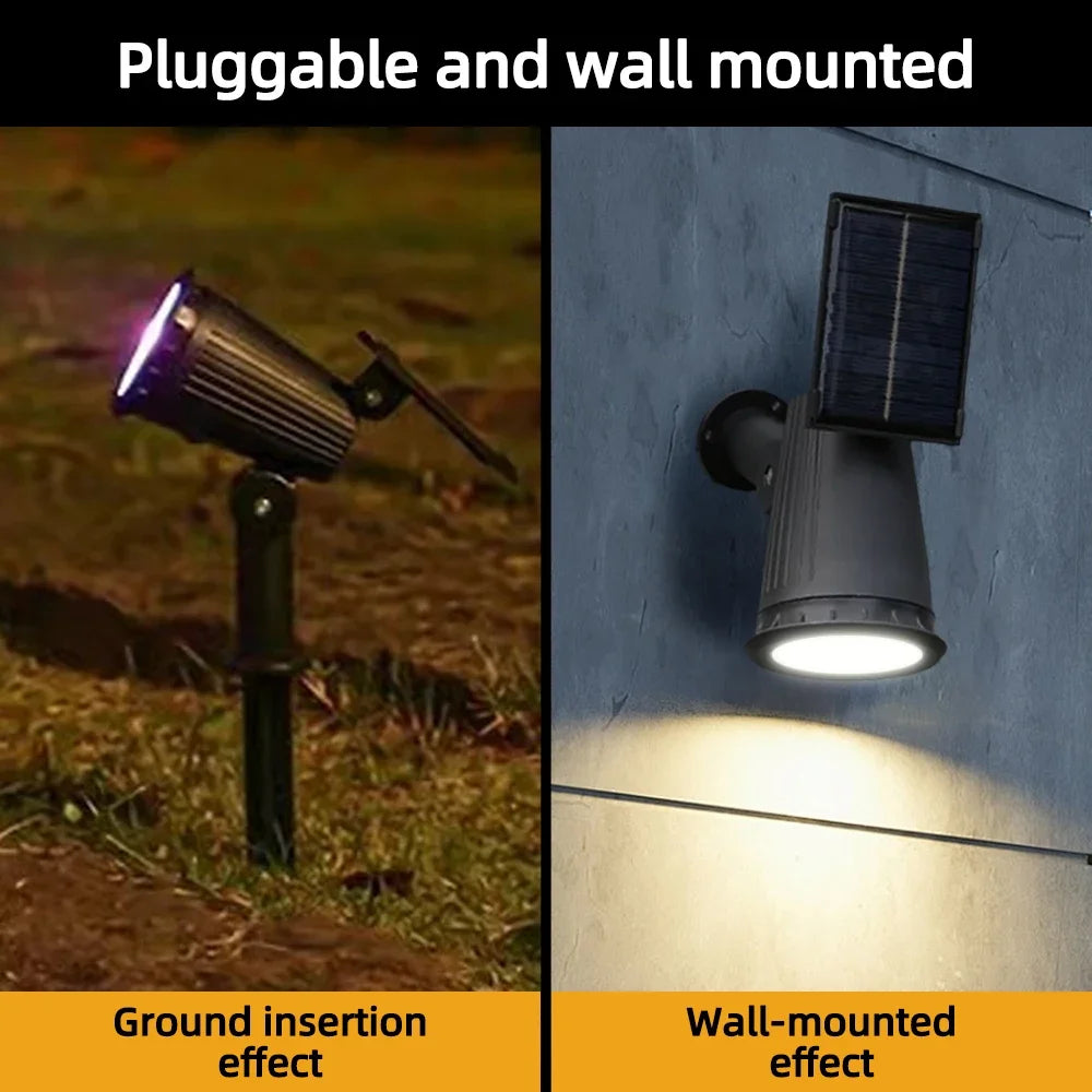 IP65 Waterproof Outdoor RGB Solar Landscape Lights