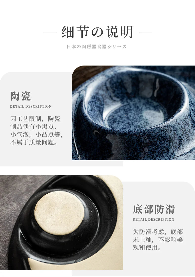 Dumplings Plate With Vinegar Plate