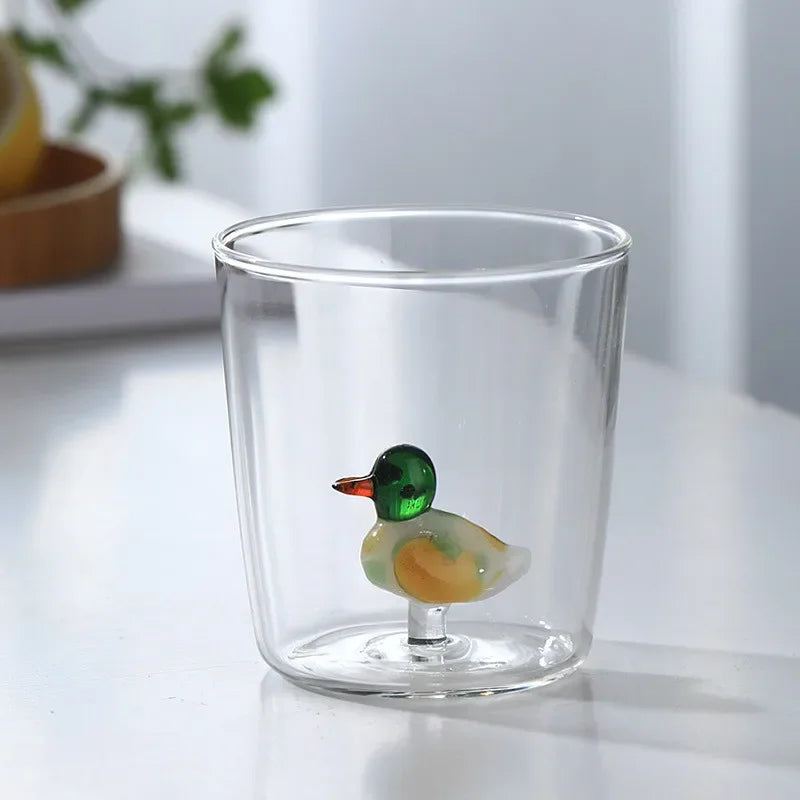 3D Creative Handmade Bubble Glass Cup