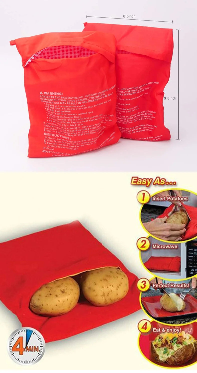 Microwave Potato Bag Reusable Express