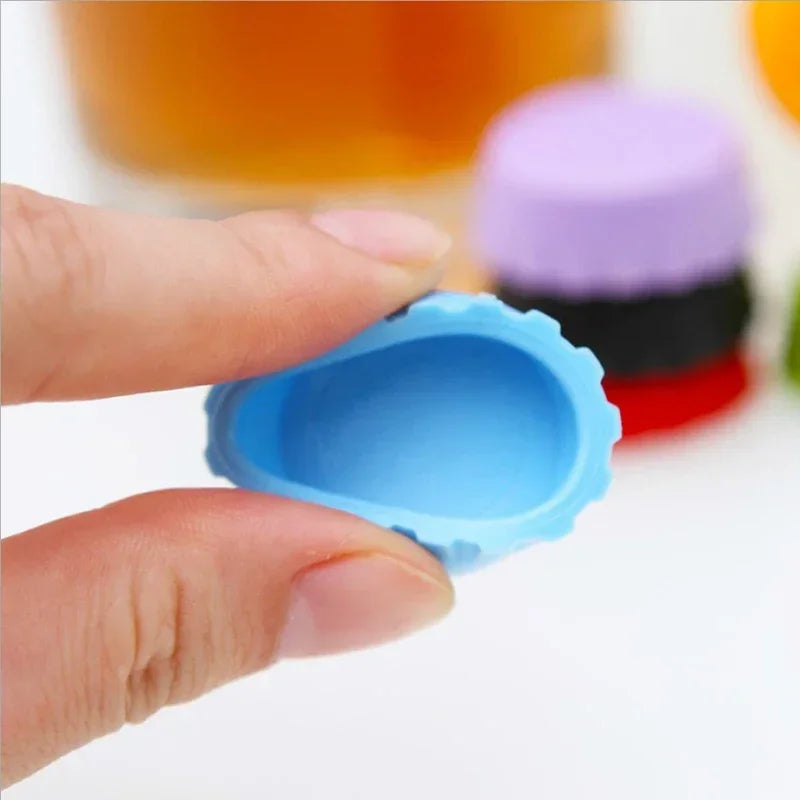 Candy Colors Silicone Bottle Caps