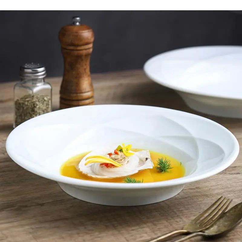 Ceramic Pasta Steak Plate