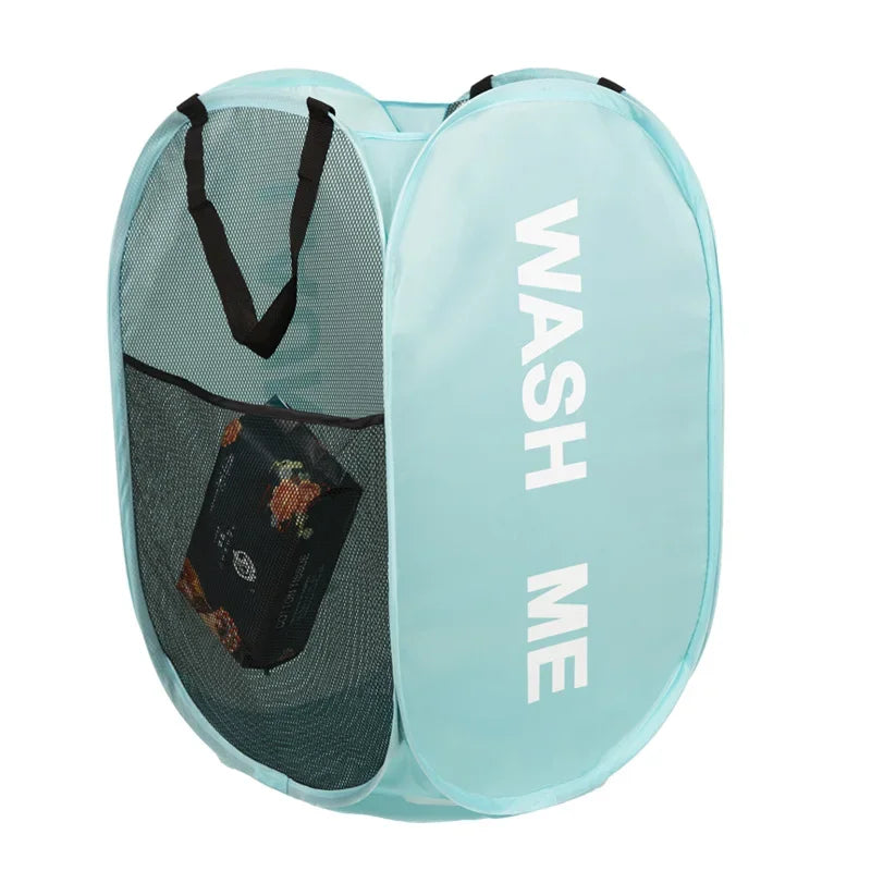 Portable Mesh Pop Up Laundry Hamper