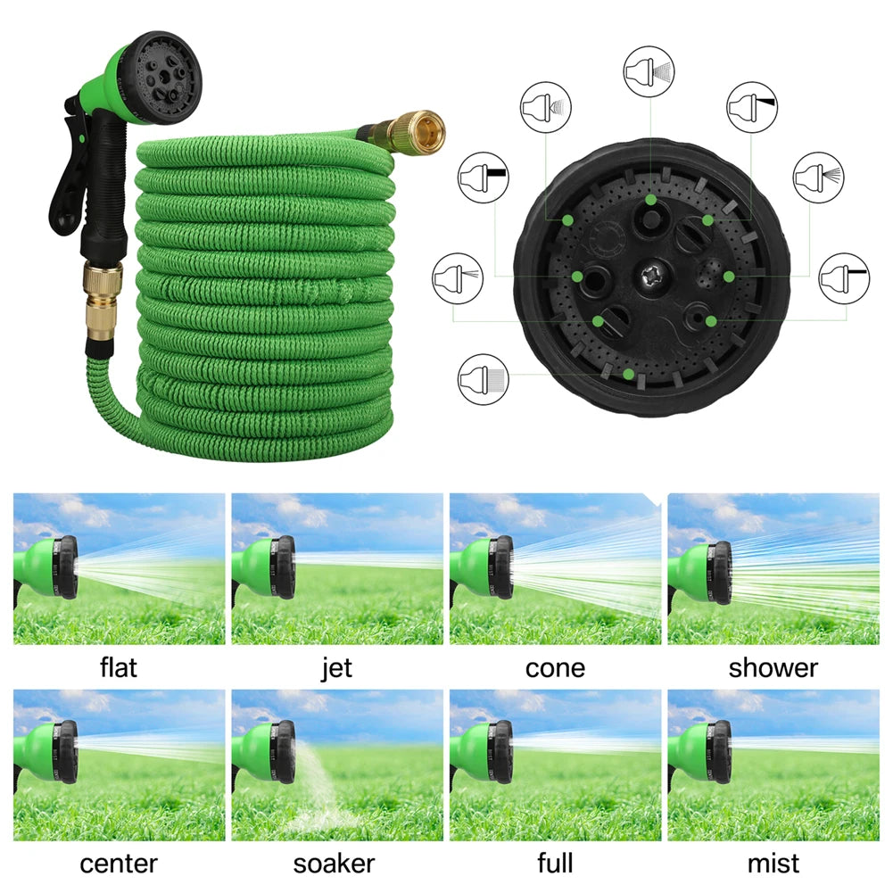 Double Metal Garden Water Hose Expandable