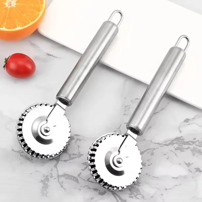 Stainless Steel Wheel Ravioli Cutter