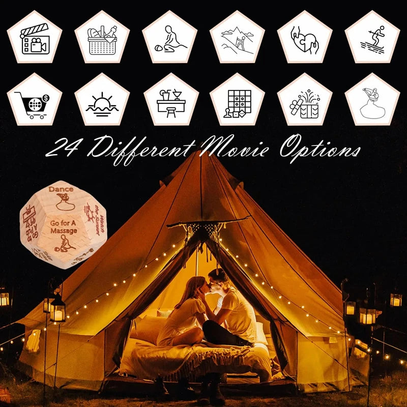 Dice For Her Him Couples Gift Ideas