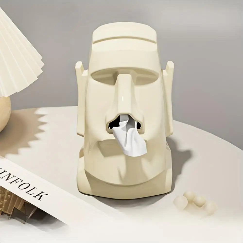 Creative Stone Figure Paper Towel
