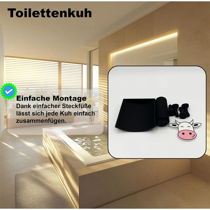 Funny Black Sheep Toilet Roll Holder