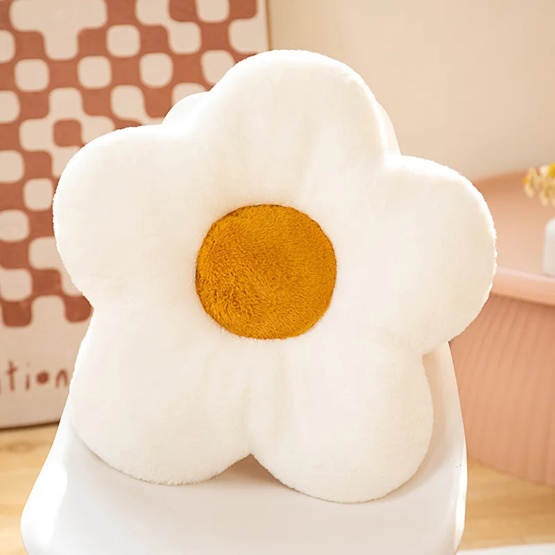 Flower Circular Shape Cushion