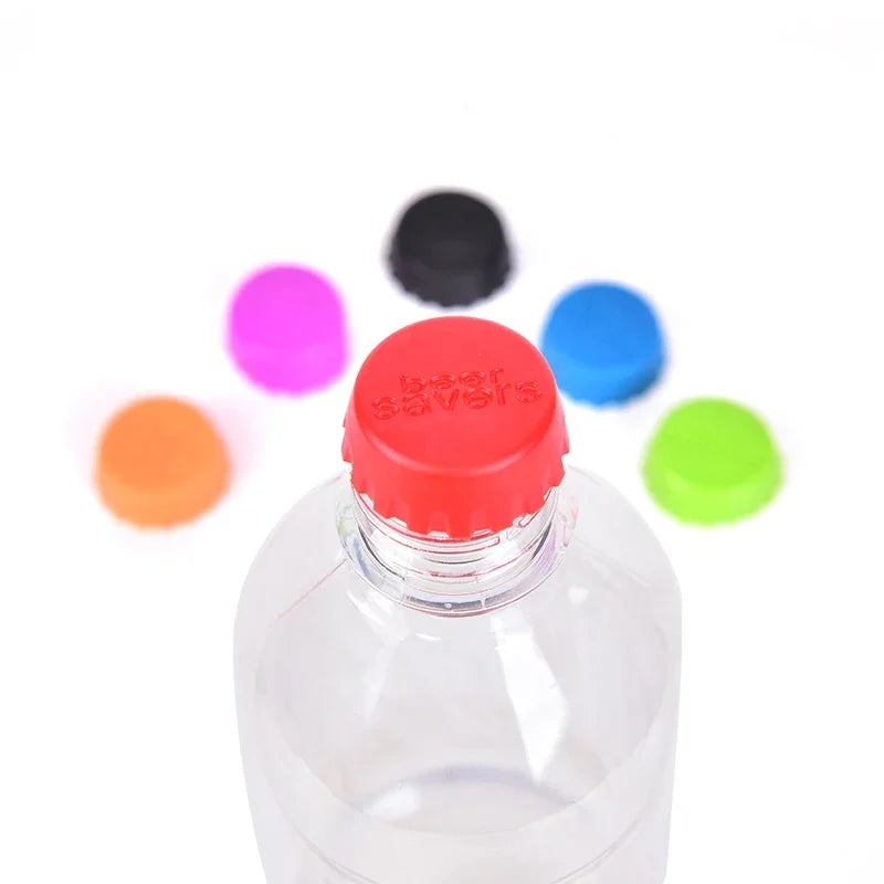 Candy Colors Silicone Bottle Caps