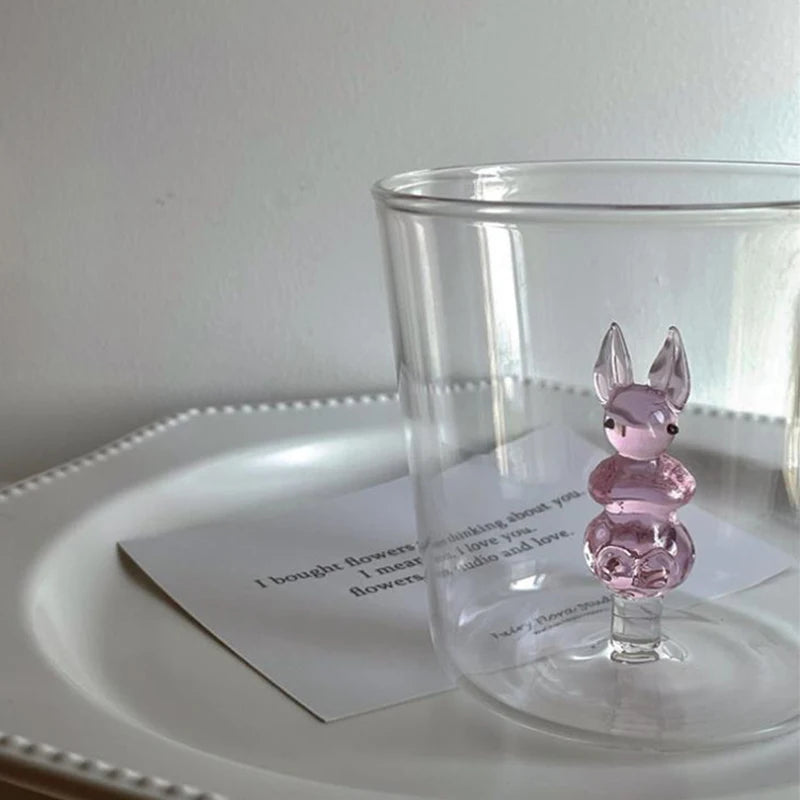 3D Creative Handmade Bubble Glass Cup